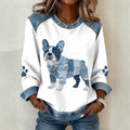 Lunéa™ | Chic and Stylish Patchwork Blouse