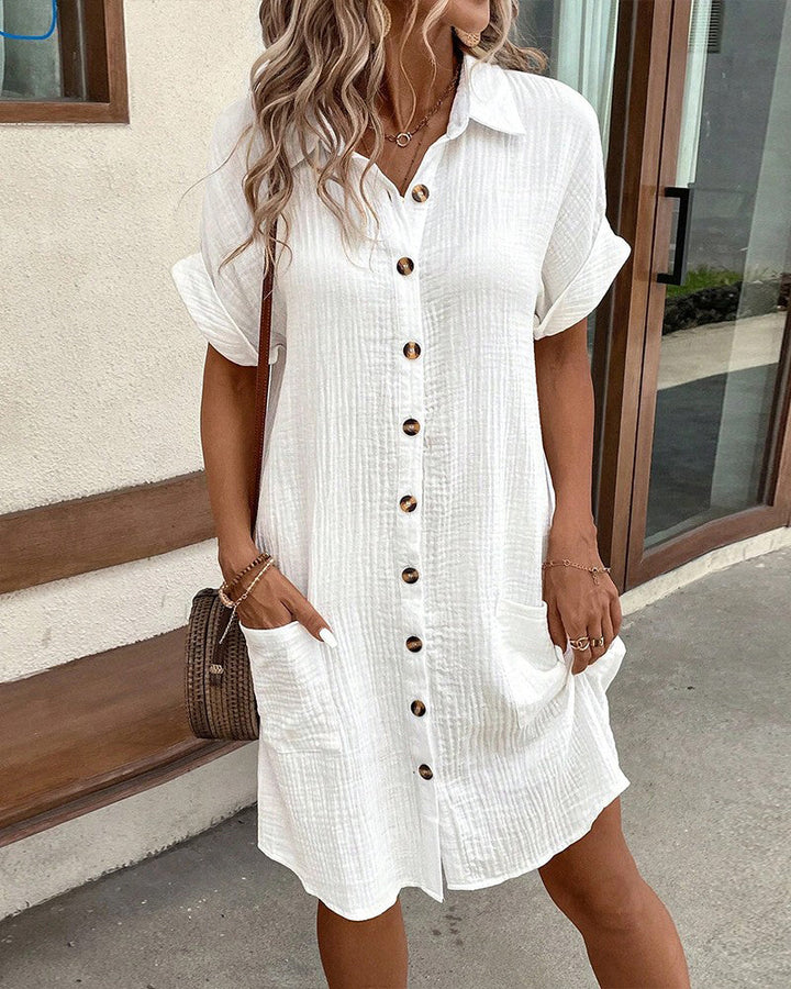 Helen™ - Classic Polo Casual Dress