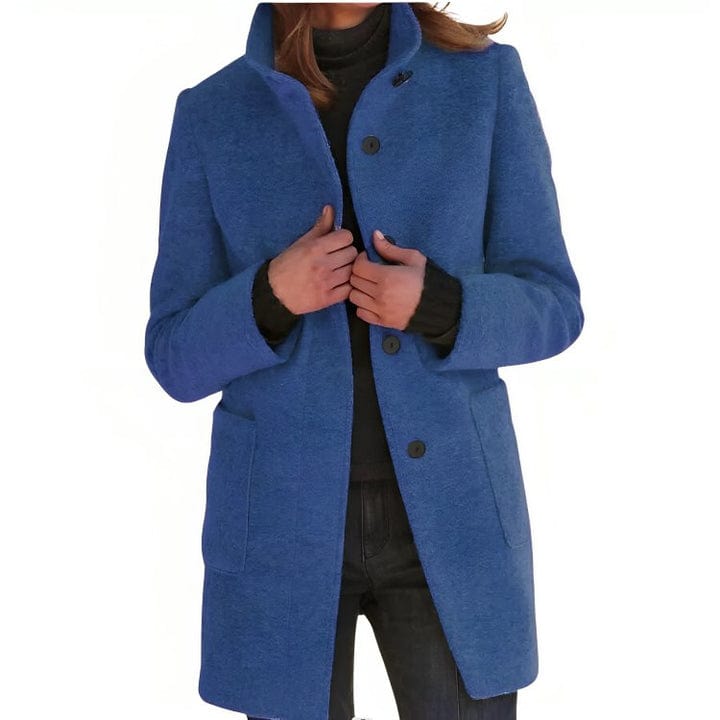Elena™ | Tailored Wool Autumn Coat for Women - Warm and Stylish