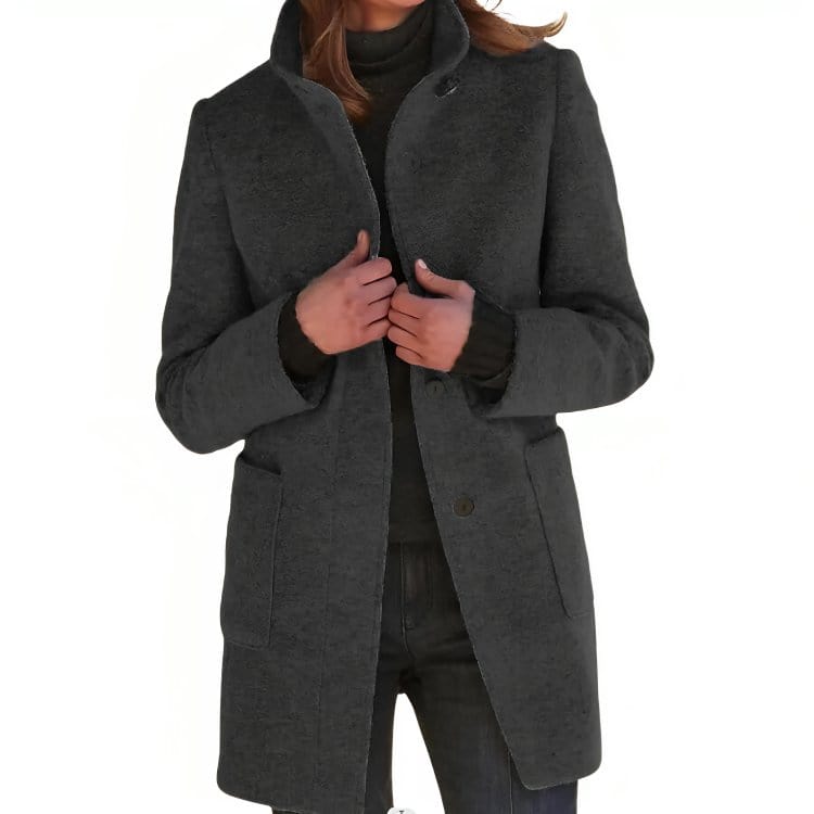 Elena™ | Tailored Wool Autumn Coat for Women - Warm and Stylish