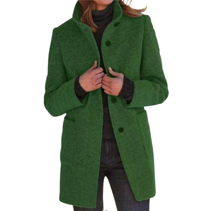 Elena™ | Tailored Wool Autumn Coat for Women - Warm and Stylish