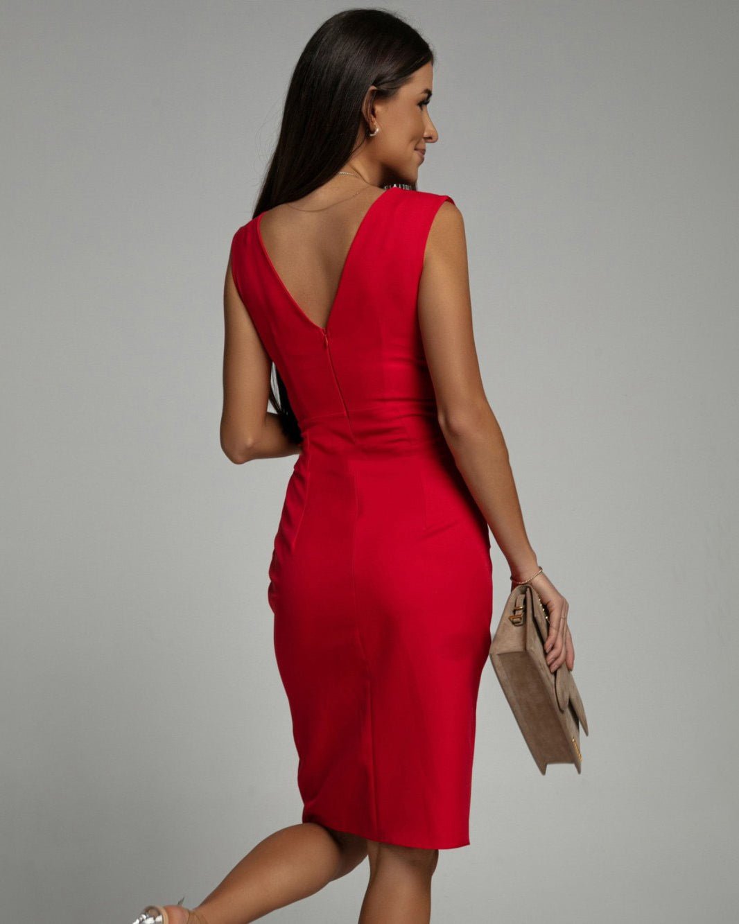 Annalisa | Abito elegante con spacco - Amore - Milano.it