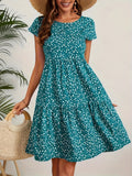 Rebecca™ | Vintage Short Sleeve Dress Perfect For Vacation