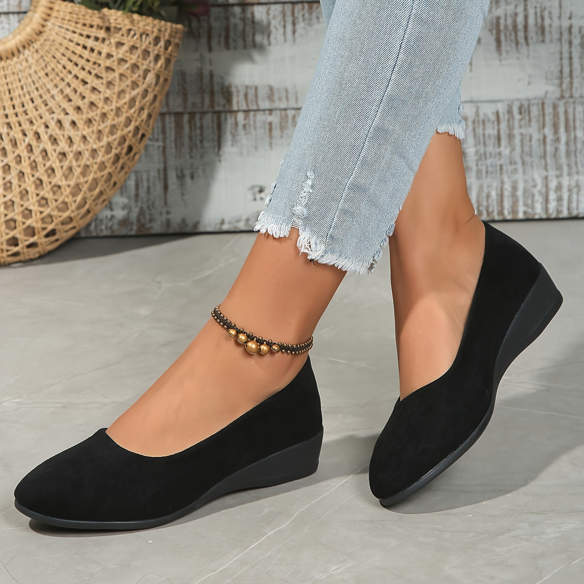 Robyn™ |  Wedge Ballerina Flats