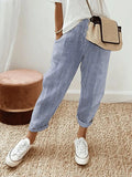 Audrey | Lightweight Striped Pants