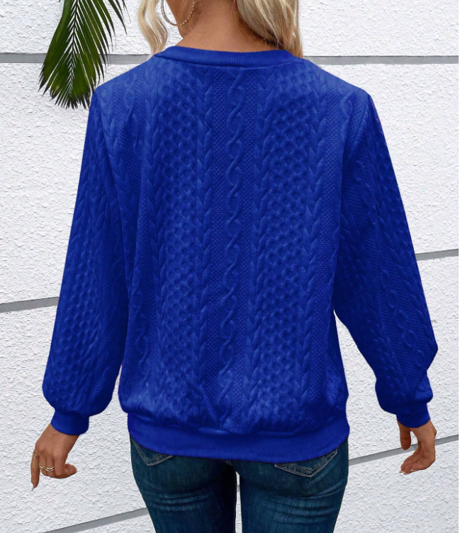 Edith – Soft Zipped Sweater