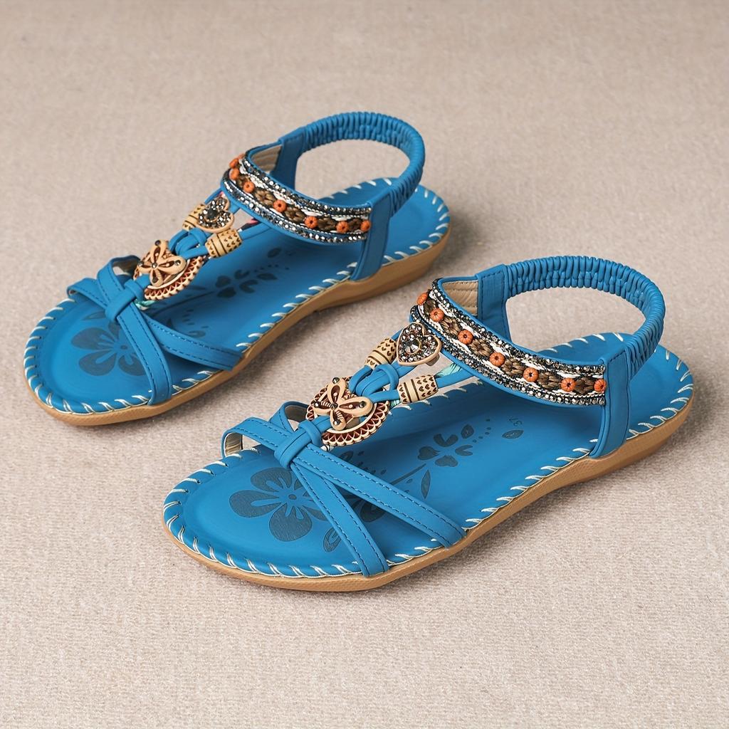Élise | Sandales Style Ibiza Alliant Confort et Élégance