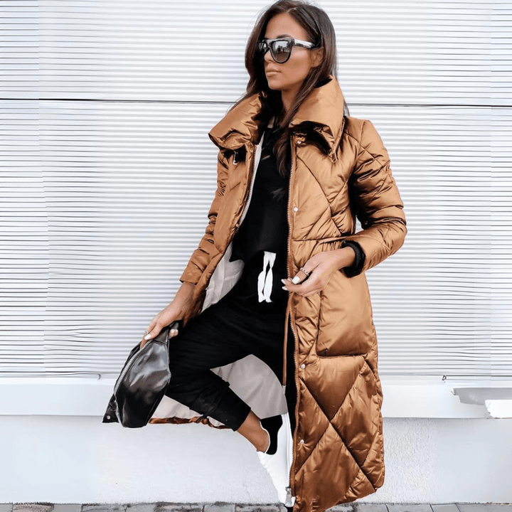 Charlotte - Heritage Longline Parka - myrale.com