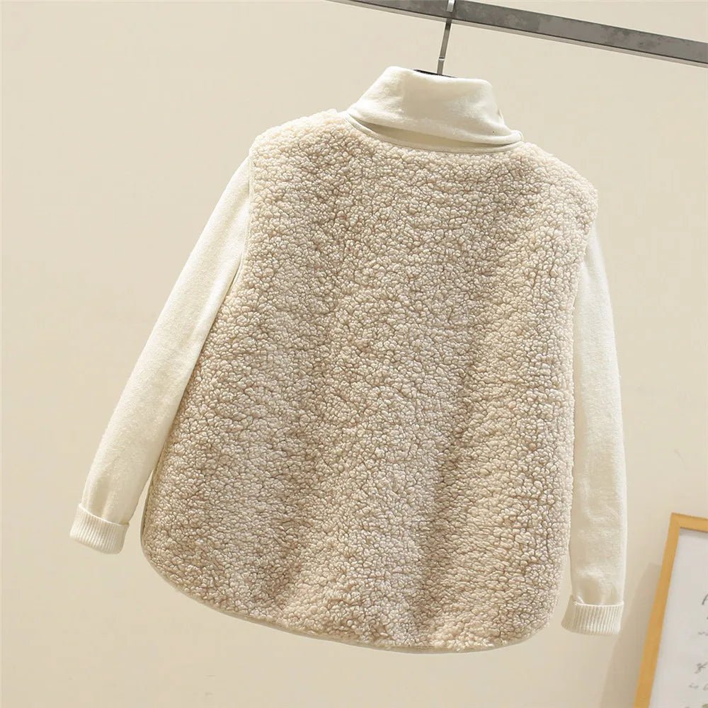 Chloe - Cozy Knit Vest - myrale.com