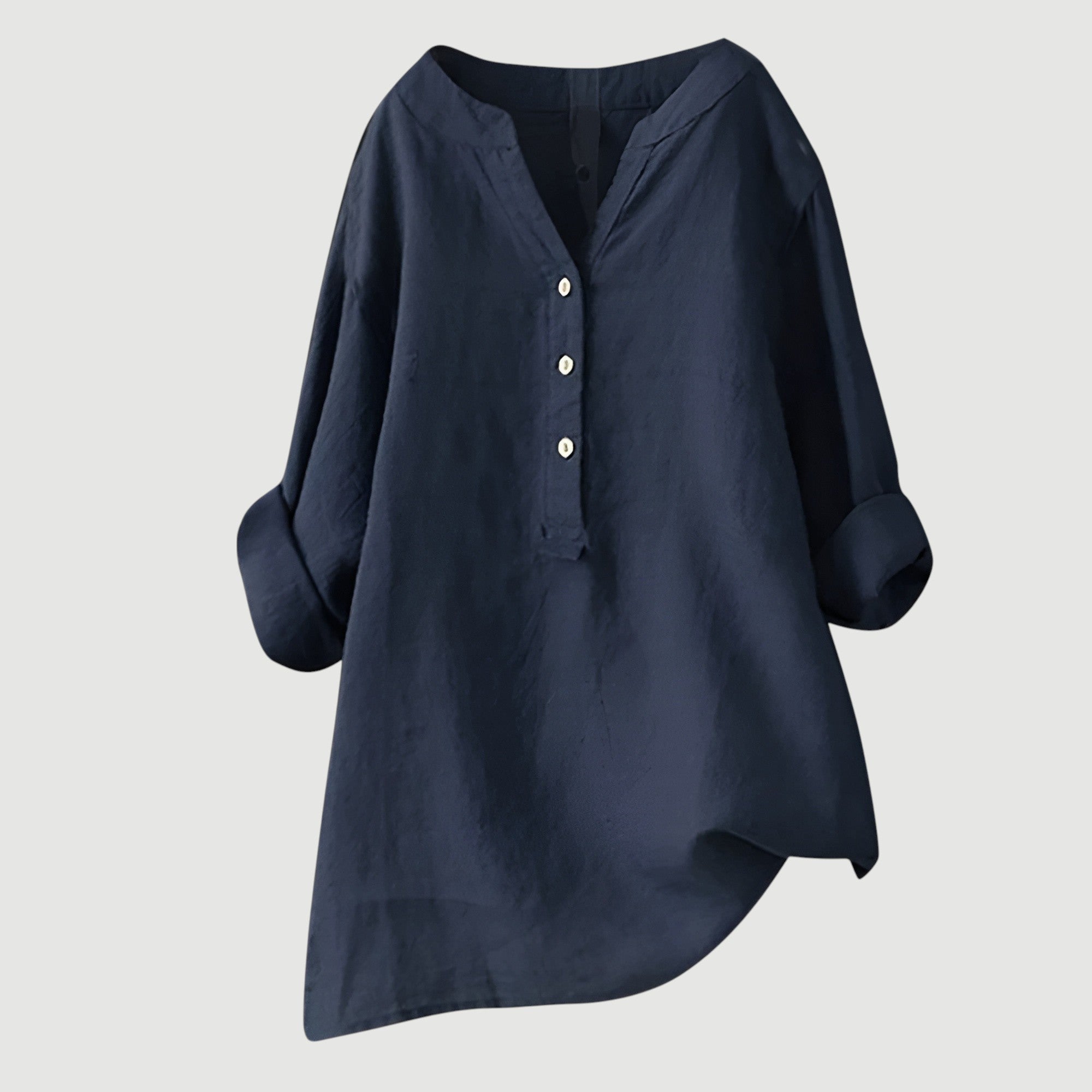 Angela™ | Lightweight & Comfortable Linen Button-Up Shirt