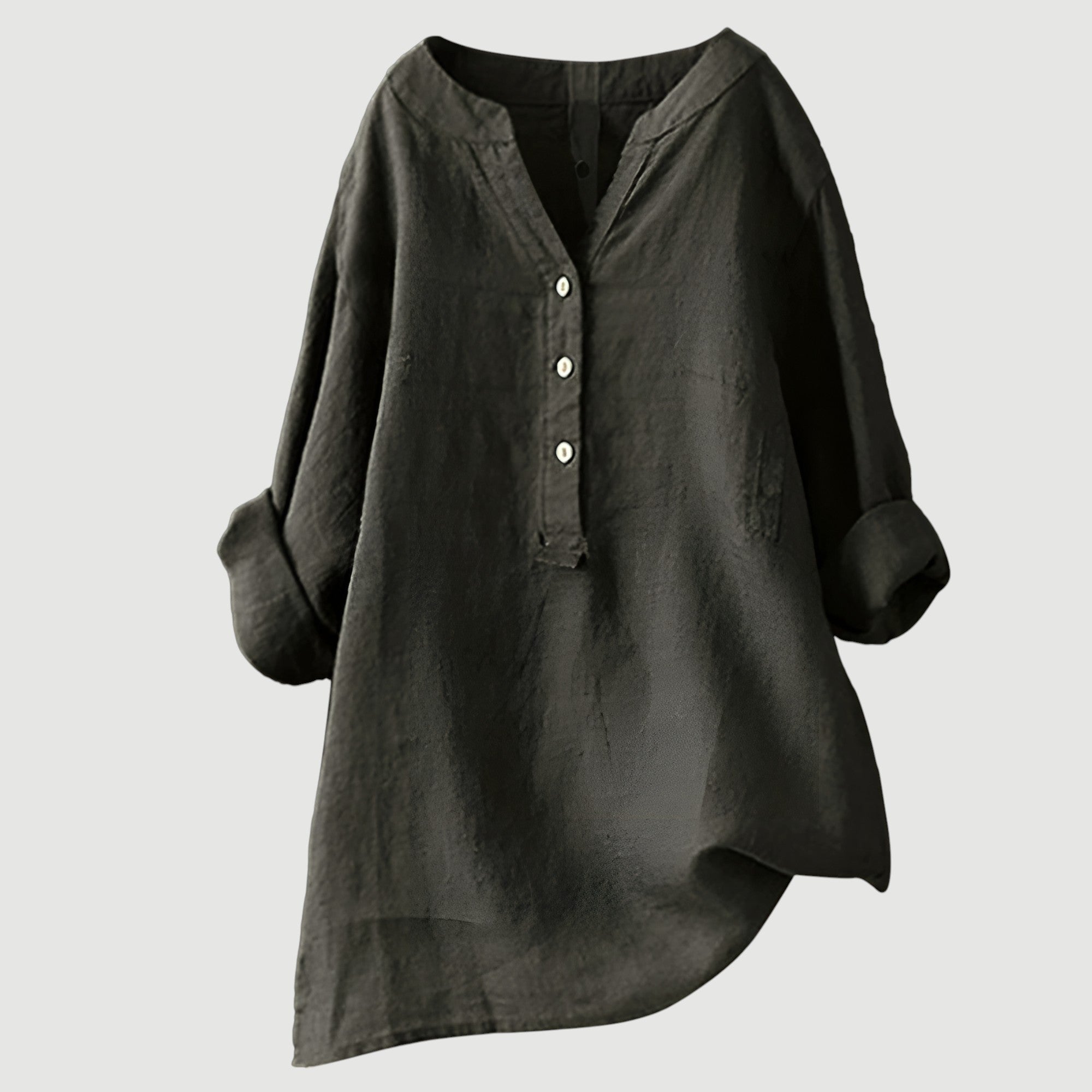 Angela™ | Lightweight & Comfortable Linen Button-Up Shirt