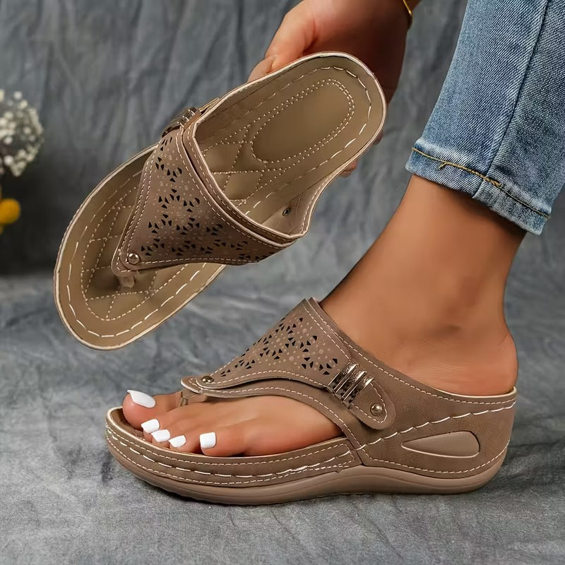 Michelle | Sandales compensées confortables