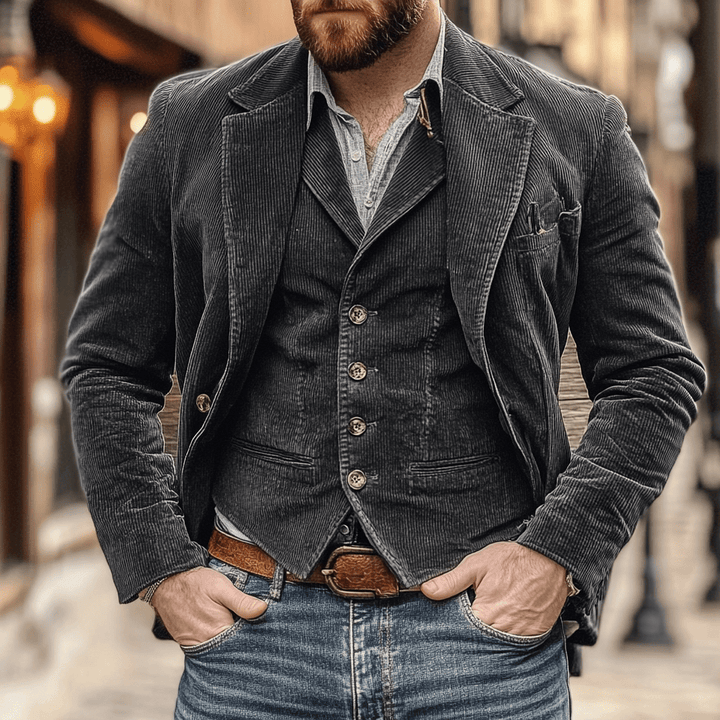 Edward™️ | Heritage Blazer & Waistcoat - myrale.com