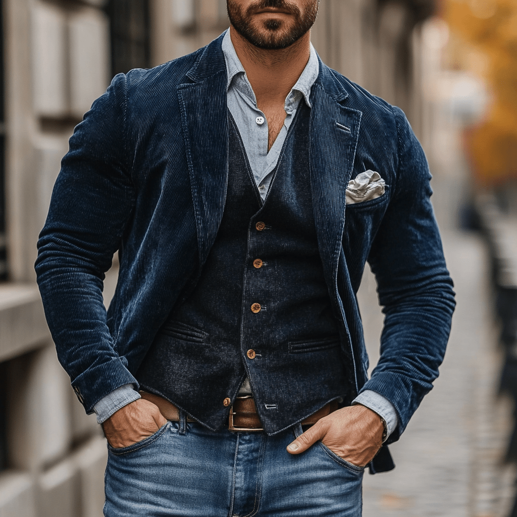 Edward™️ | Heritage Blazer & Waistcoat - myrale.com