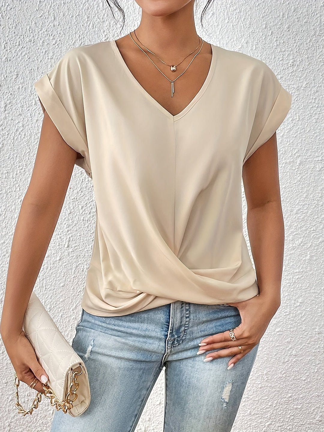 Elisa™ | Maglia Scollo Cuore Chic - Amore - Milano.it