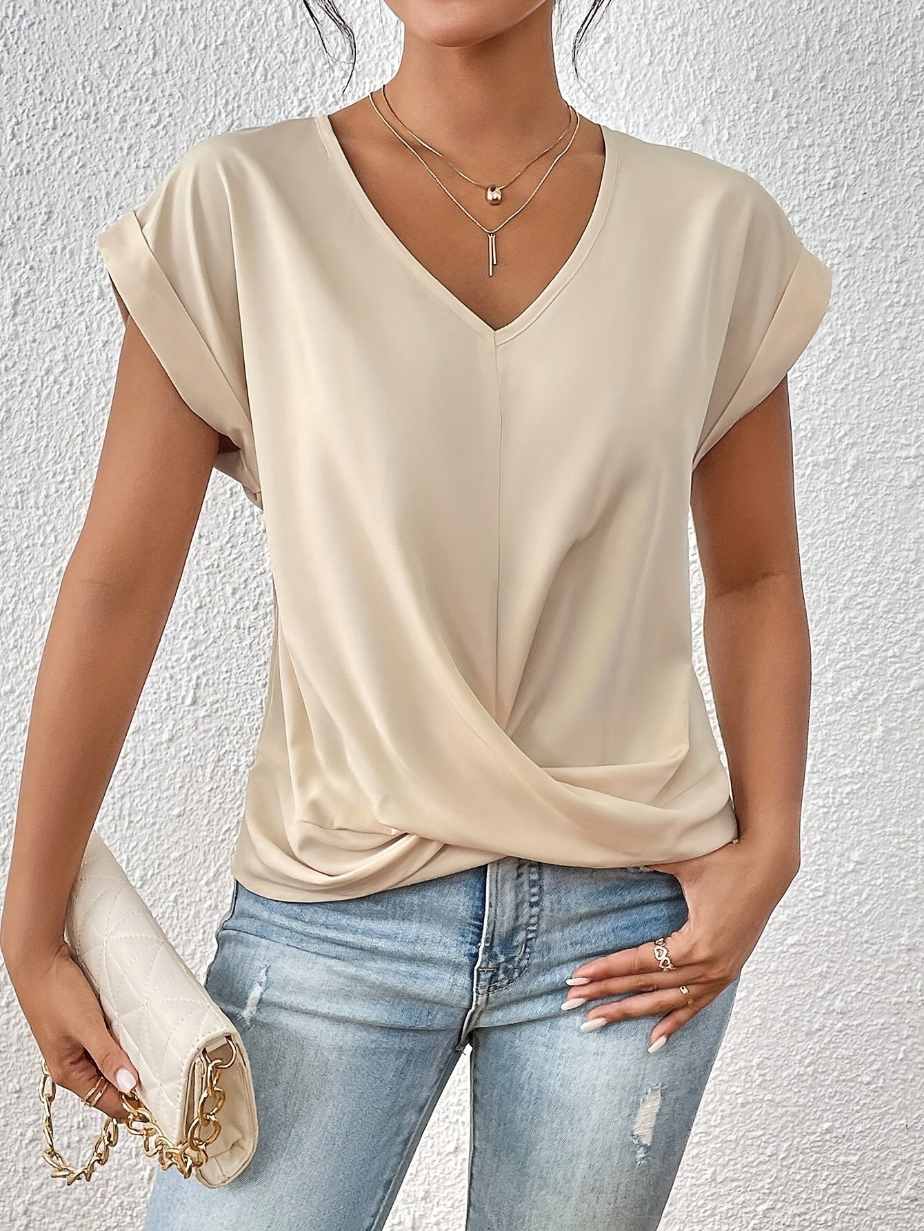 Elisa™ | Maglia Scollo Cuore Chic - Amore - Milano.it