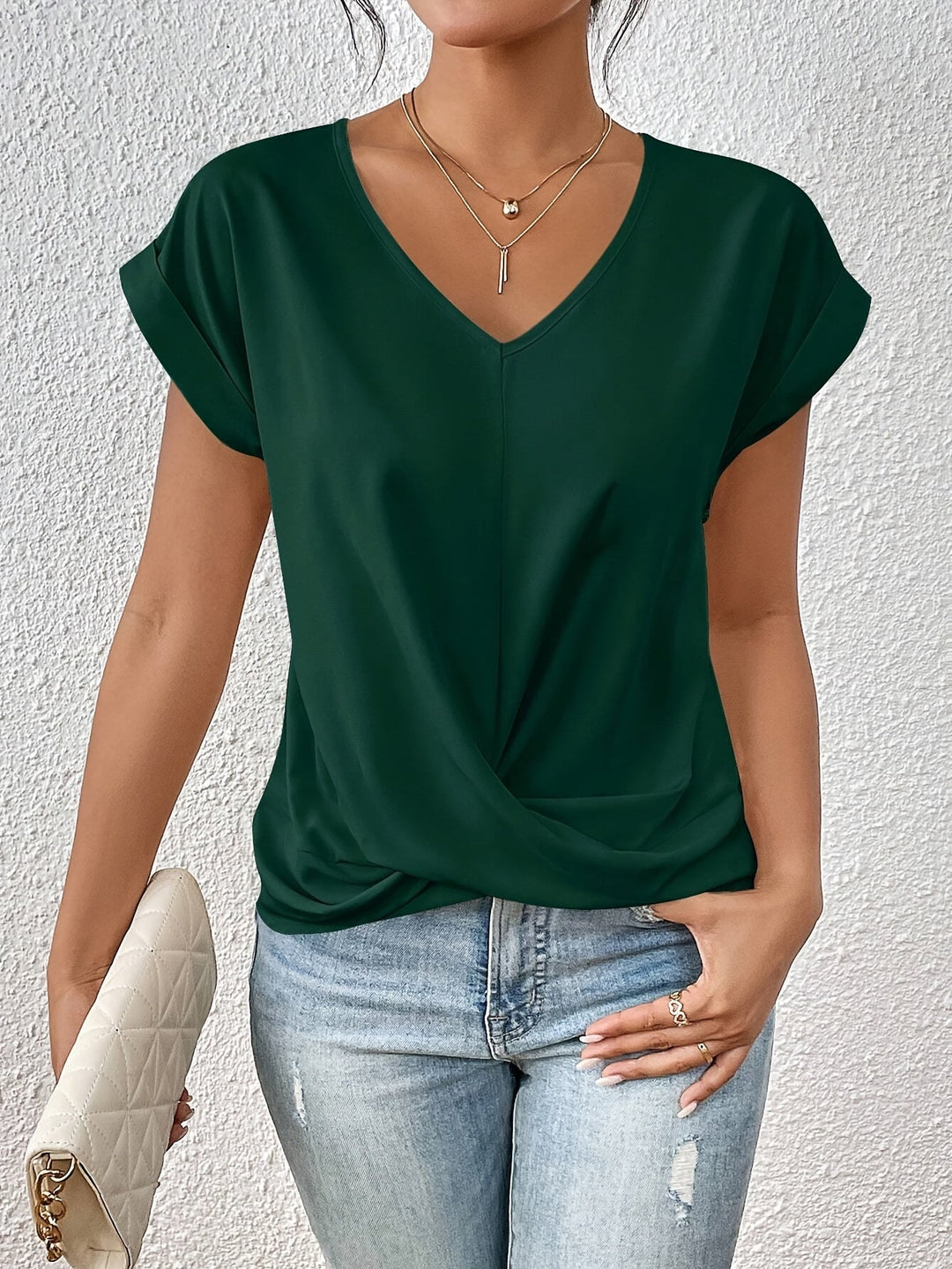 Elisa™ | Maglia Scollo Cuore Chic - Amore - Milano.it