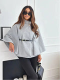 Emily - cloak with a tight waistband - myrale.com