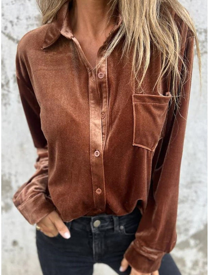 Emily - The Velvet Blouse - myrale.com