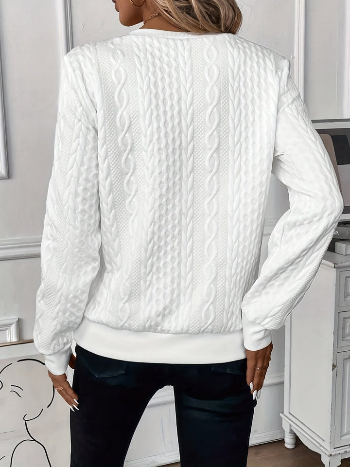 Edith – Soft Zipped Sweater