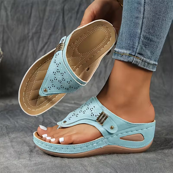 Michelle | Sandales compensées confortables