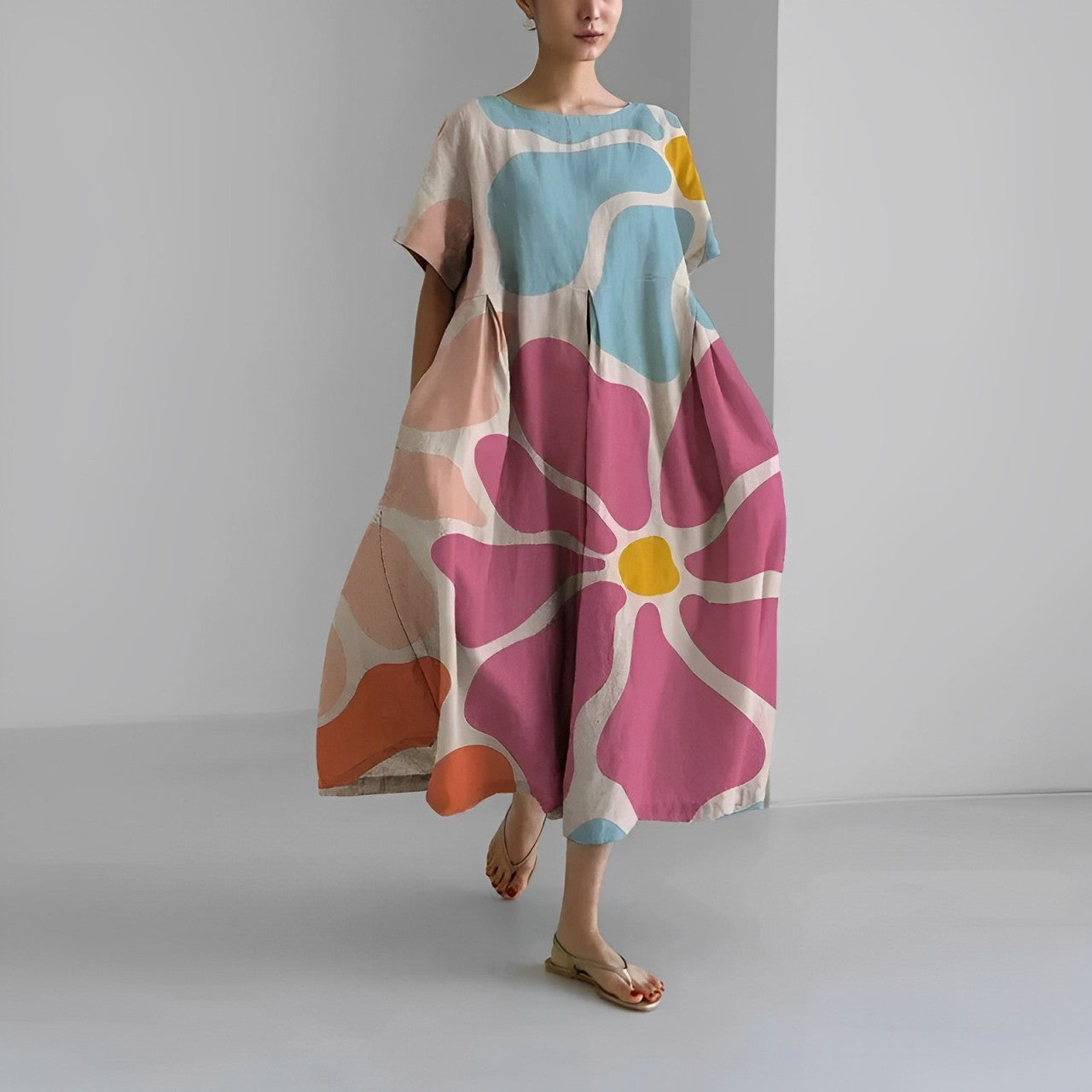 Alessia - Bohemian floral dress
