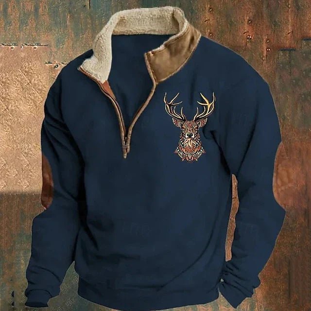 Harrison - Zippered Sweater - myrale.com