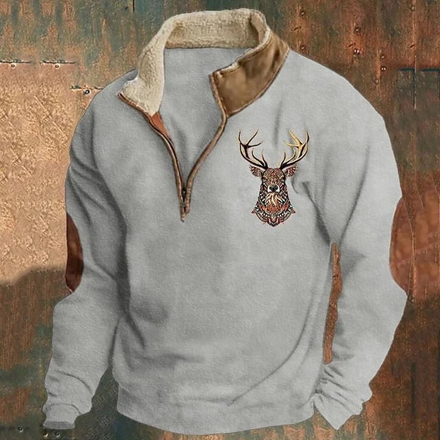 Harrison - Zippered Sweater - myrale.com