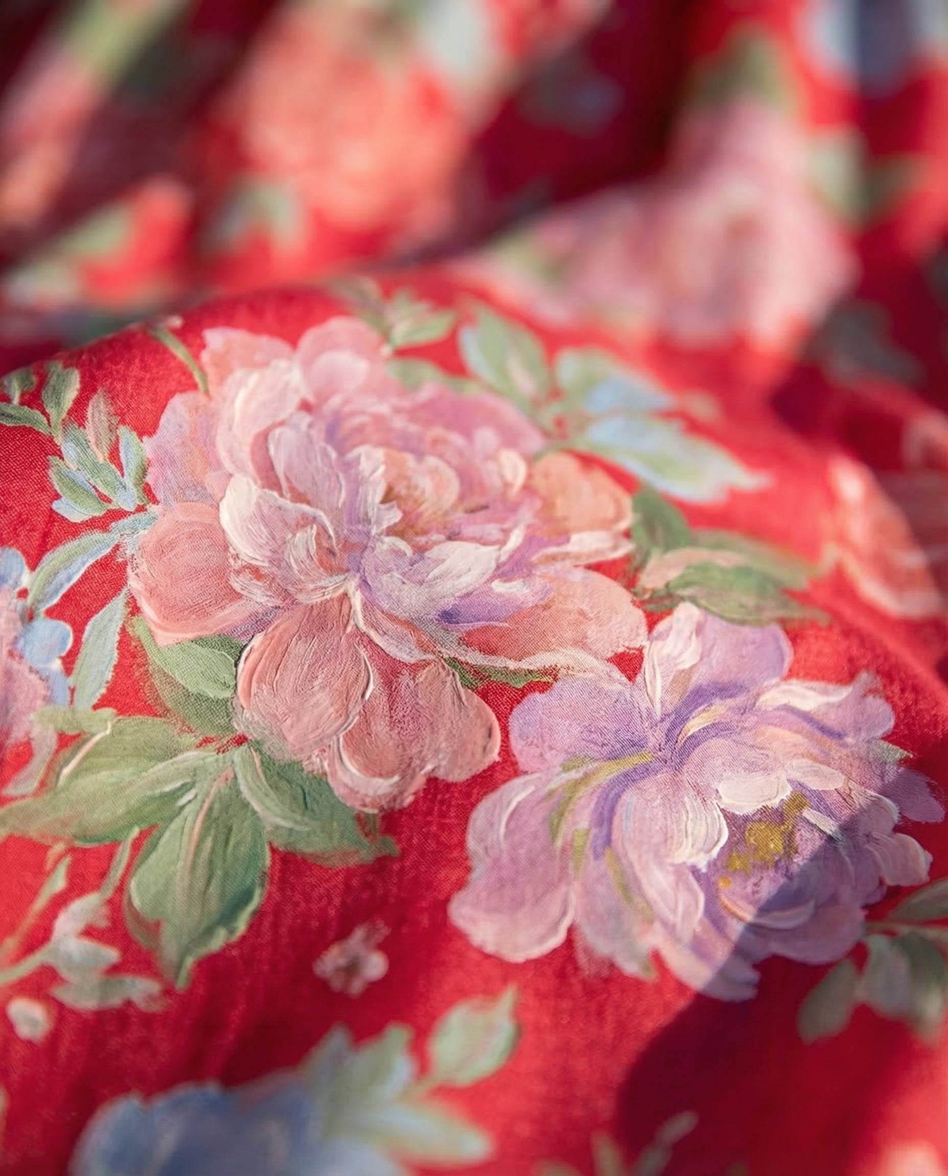 Cecily | Elegant Floral V-neck Dress