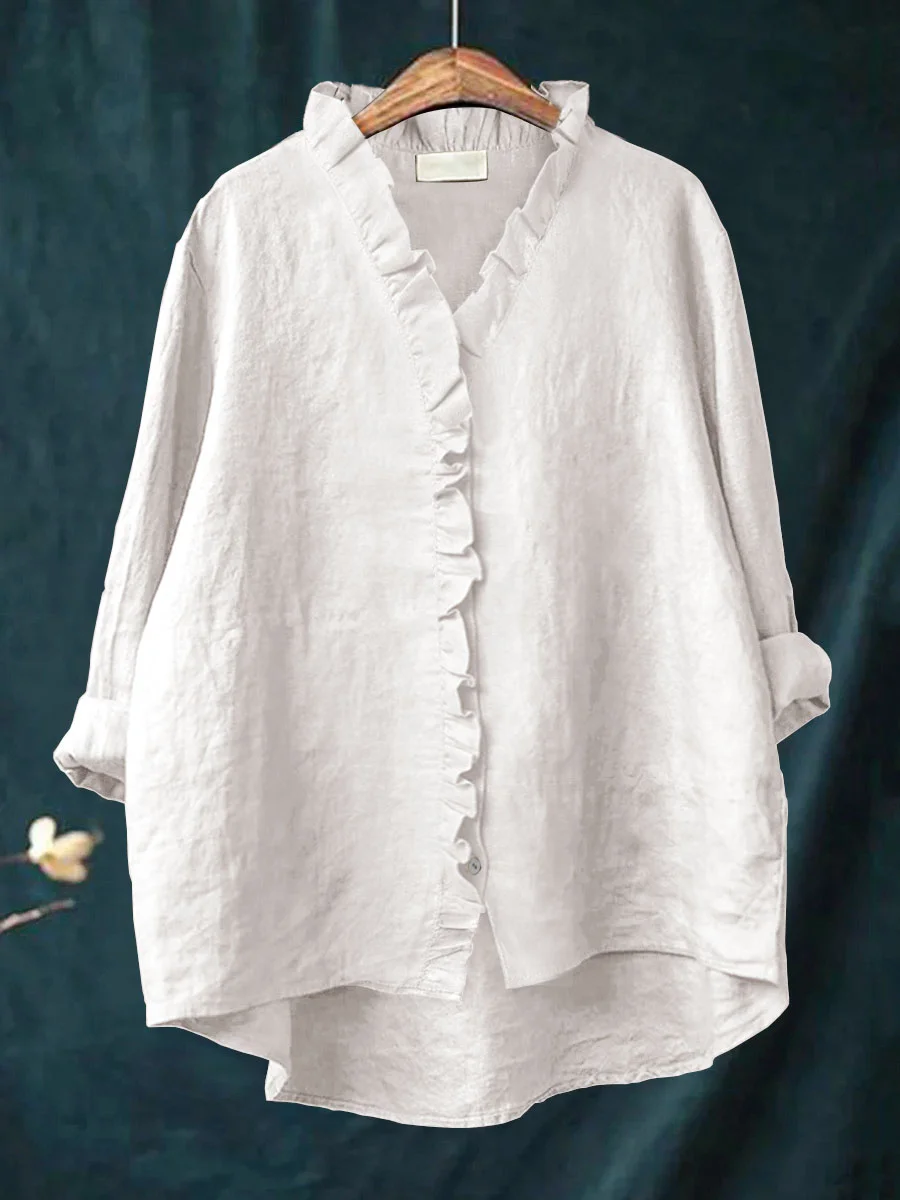 Mona | Ruffled Shirt