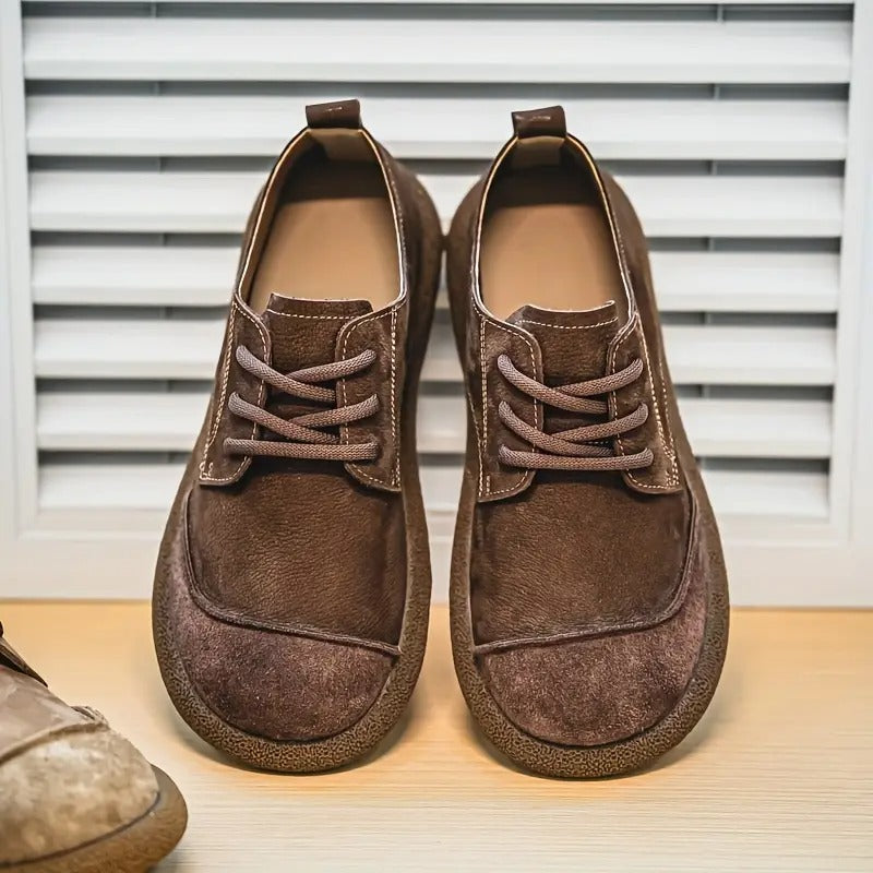 William | Ortho Comfort Suede Shoes