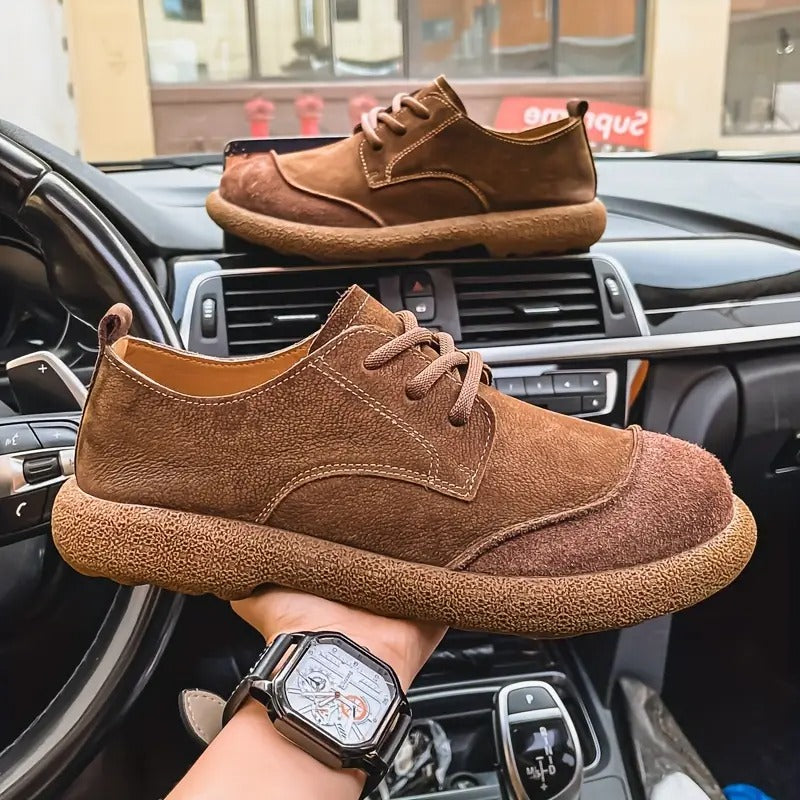 William | Ortho Comfort Suede Shoes