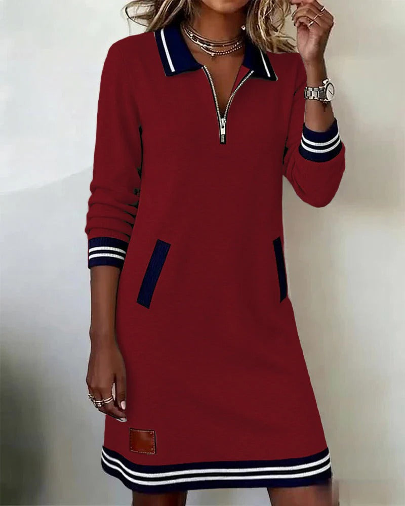 Beatrice | Chic Long Sleeve  Dress