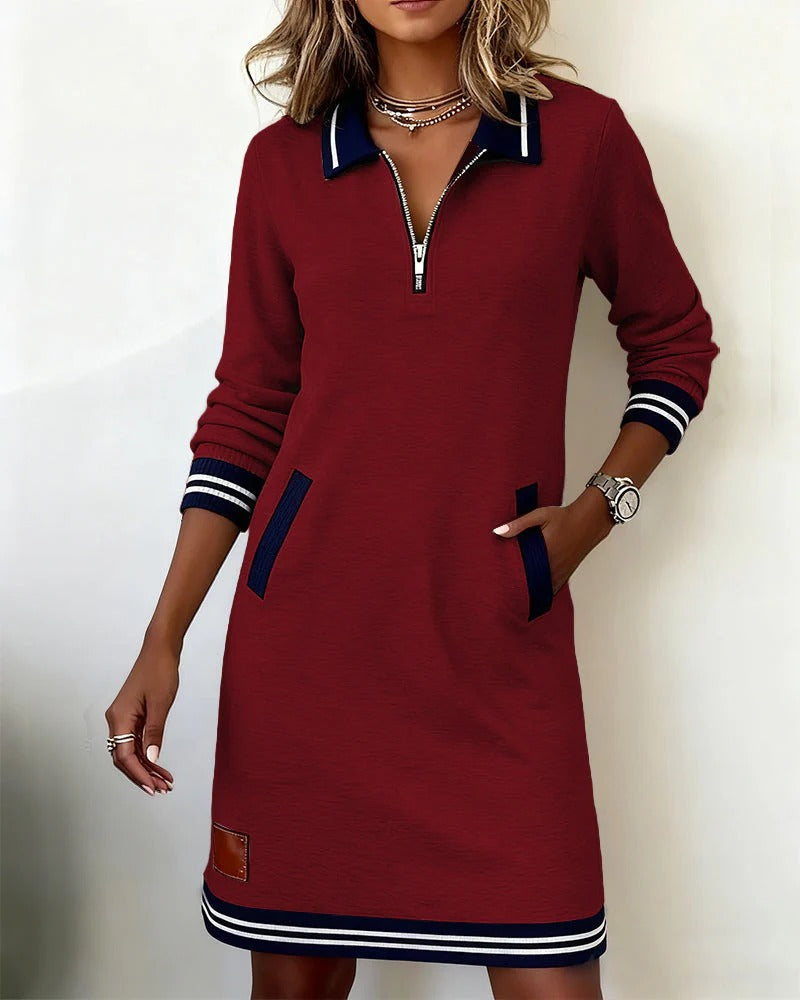 Beatrice | Chic Long Sleeve  Dress