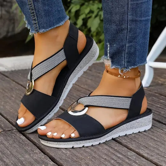 Sue | Elegant Adjustable Support Sandals