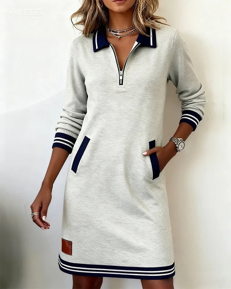 Beatrice | Chic Long Sleeve  Dress