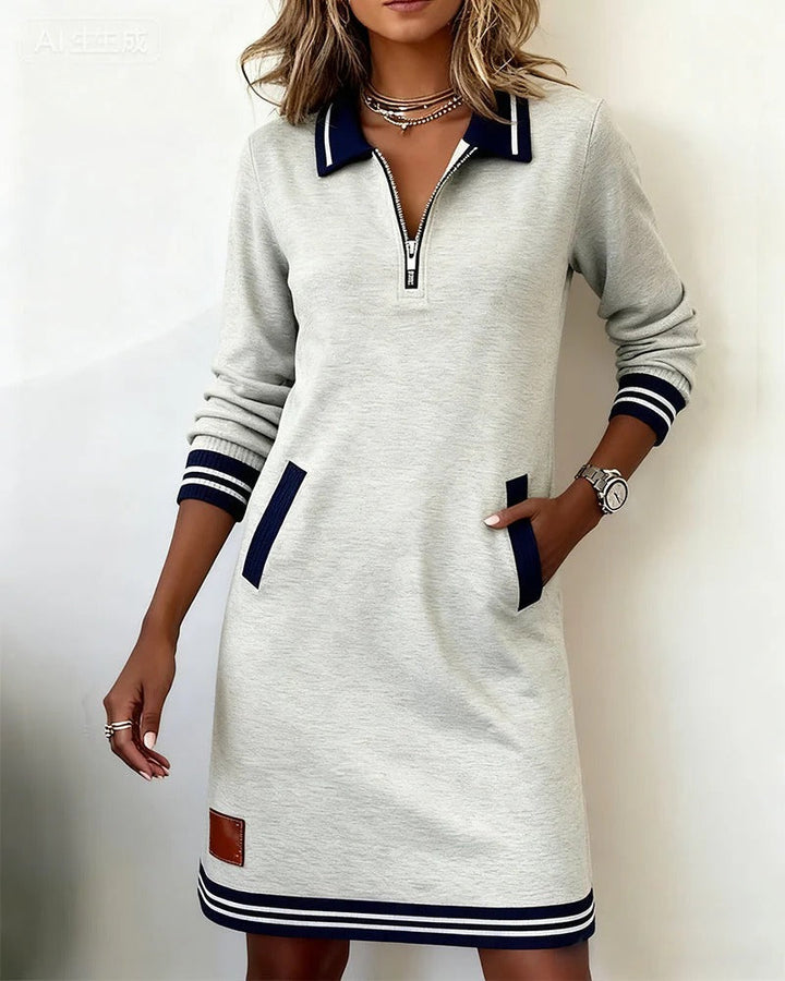 Beatrice | Chic Long Sleeve  Dress