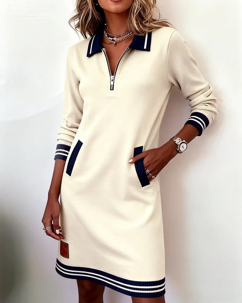 Beatrice | Chic Long Sleeve  Dress