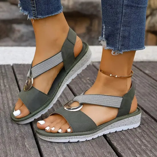 Sue | Elegant Adjustable Support Sandals