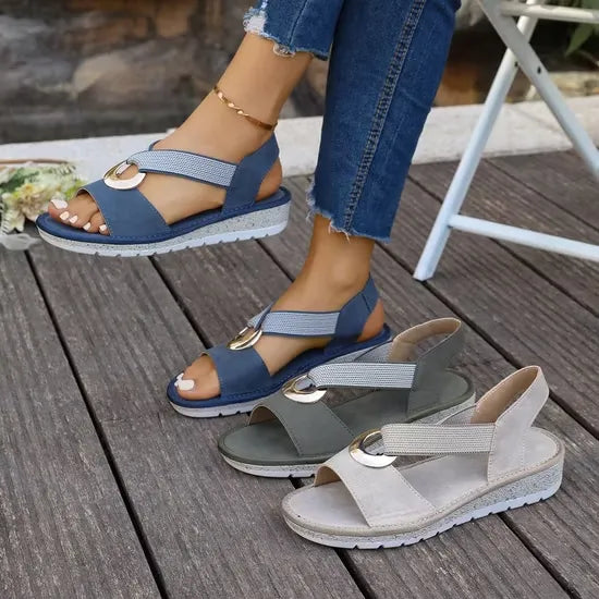 Sue | Elegant Adjustable Support Sandals