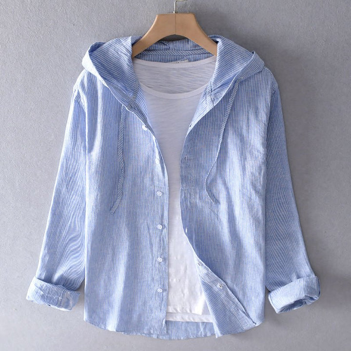Isabella | Leggera Blusa con Cappuccio - Amore - Milano.it