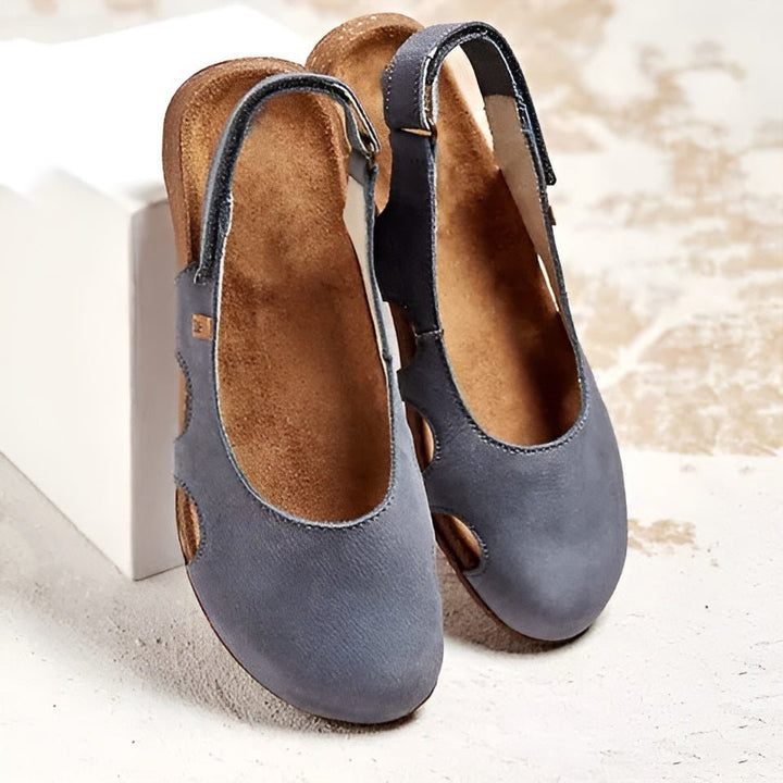 Isla – leather sandals for summer - barbara - cambridge