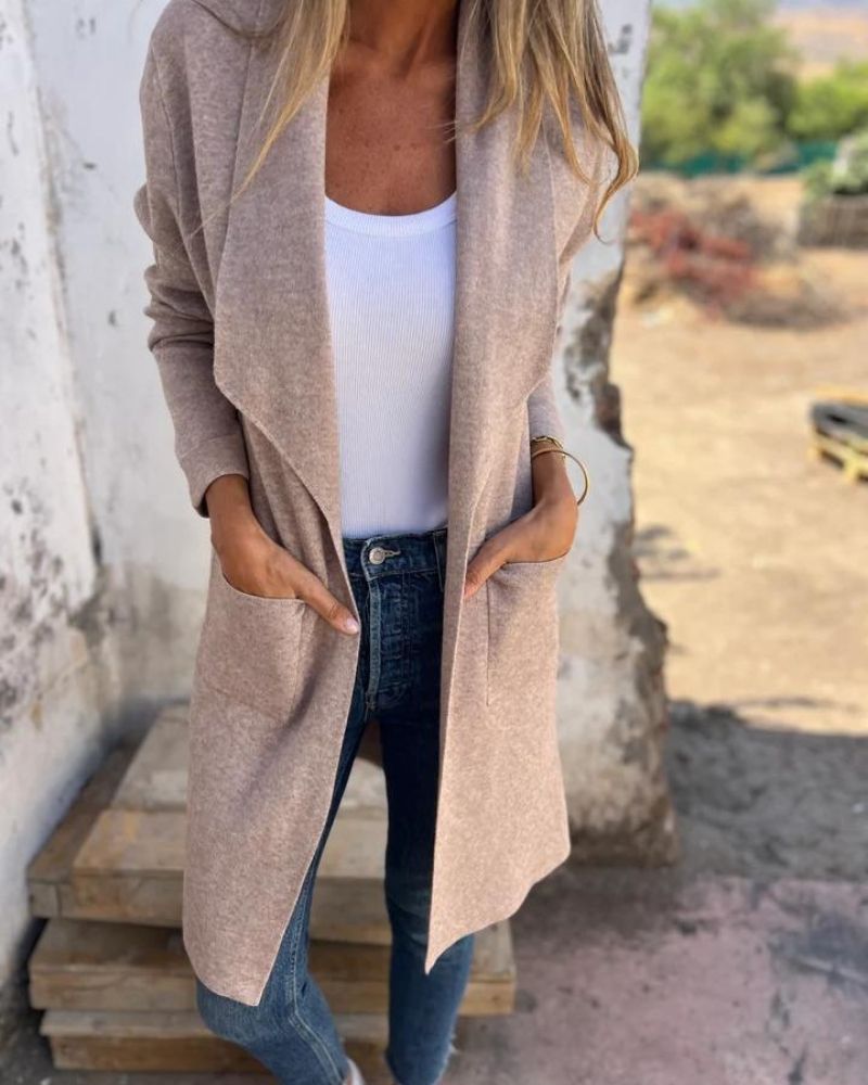Martina - Cardigan Lungo Raffinato - Amore - Milano.it