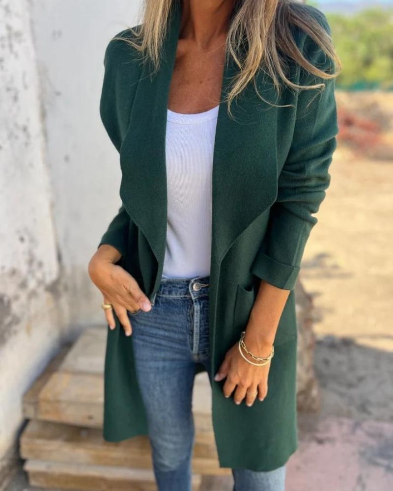 Martina - Cardigan Lungo Raffinato - Amore - Milano.it
