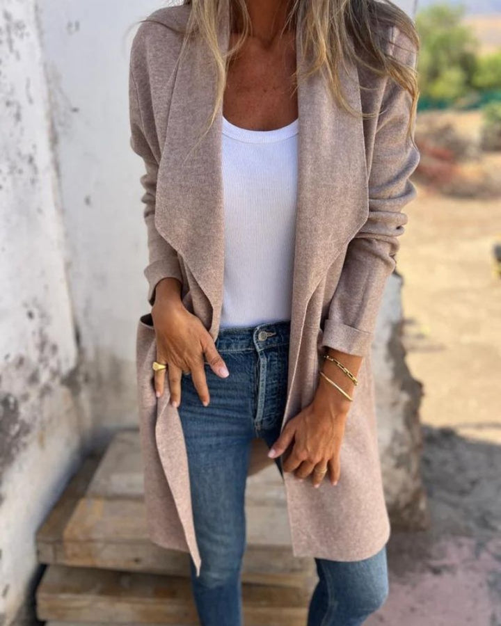 Martina - Cardigan Lungo Raffinato - Amore - Milano.it