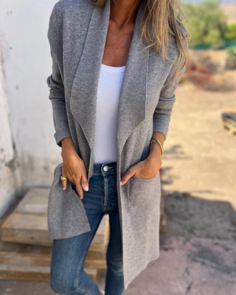 Martina - Cardigan Lungo Raffinato - Amore - Milano.it