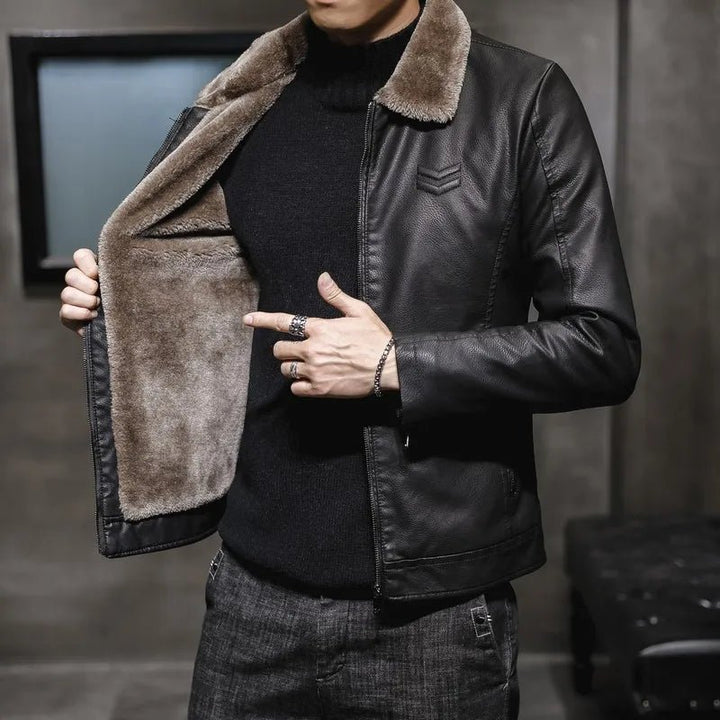 Mason | Leather Jacket - myrale.com
