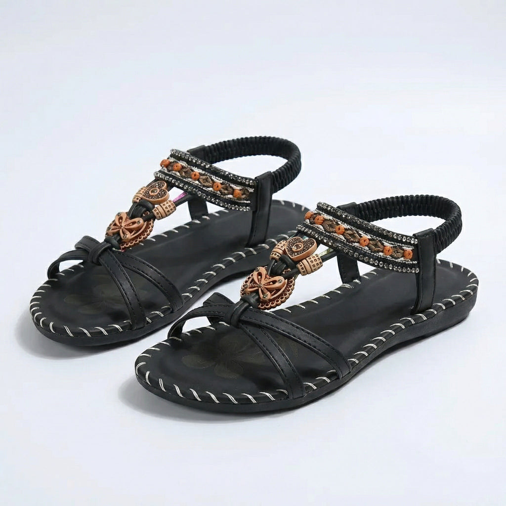 Élise | Sandales Style Ibiza Alliant Confort et Élégance