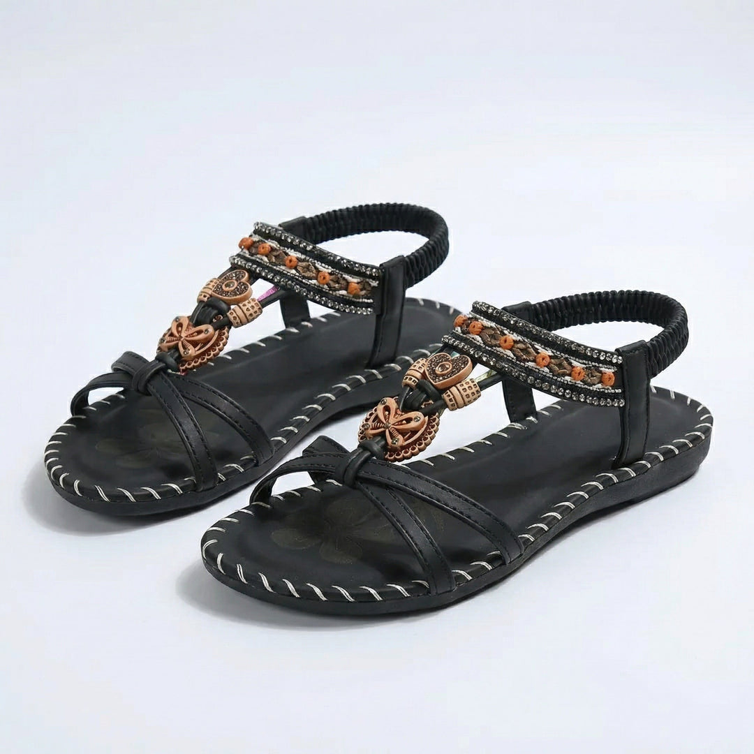 Élise | Sandales Style Ibiza Alliant Confort et Élégance