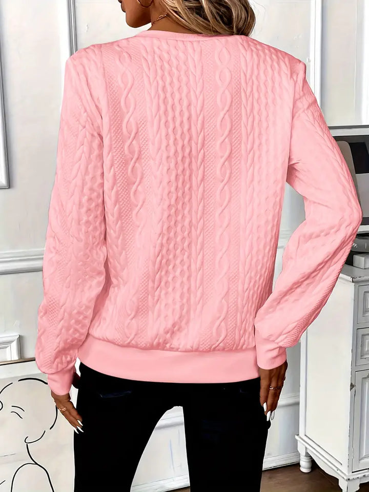 Edith – Soft Zipped Sweater